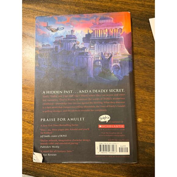 Firelight A Graphic Novel Amulet Series #7 by Kibuishi Kazu Paperback - Picture 3 of 8